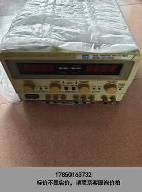 标价是空箱-台湾固纬直流稳压电源gpc-3030d双路跟踪电源外加固定