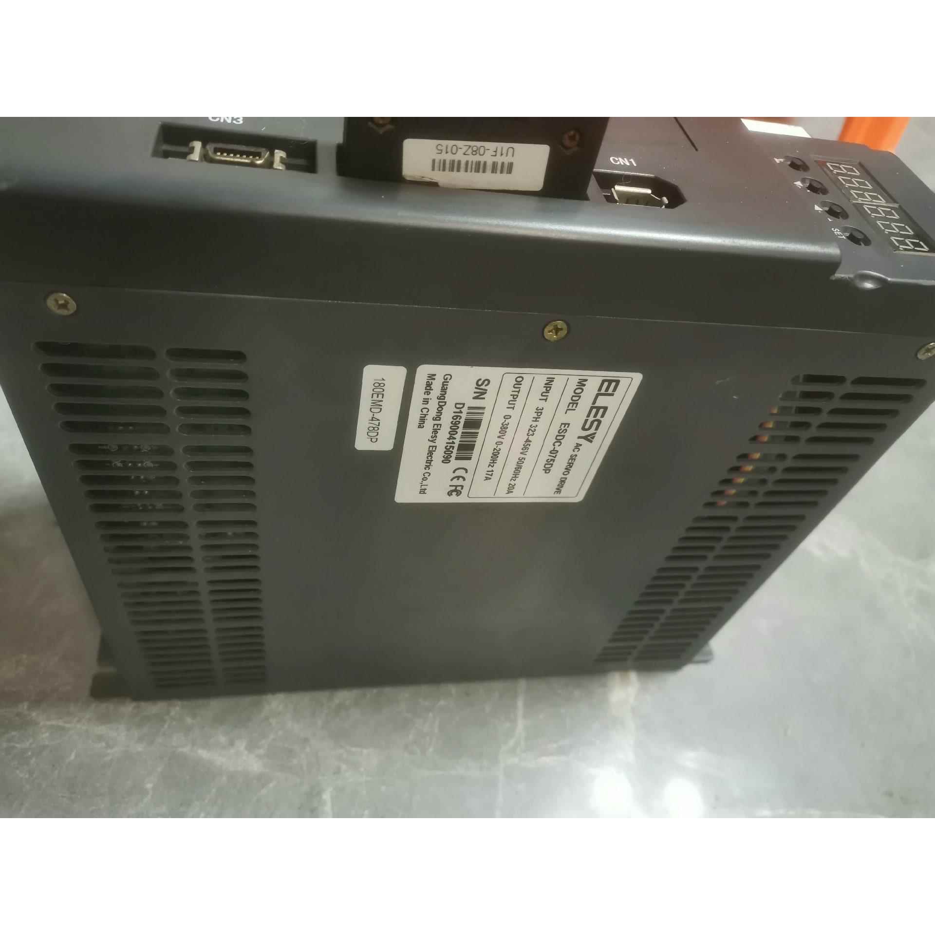 标价是空箱-伊莱斯驱动器ESDC-075DP，二手拆机功能包好，距离不