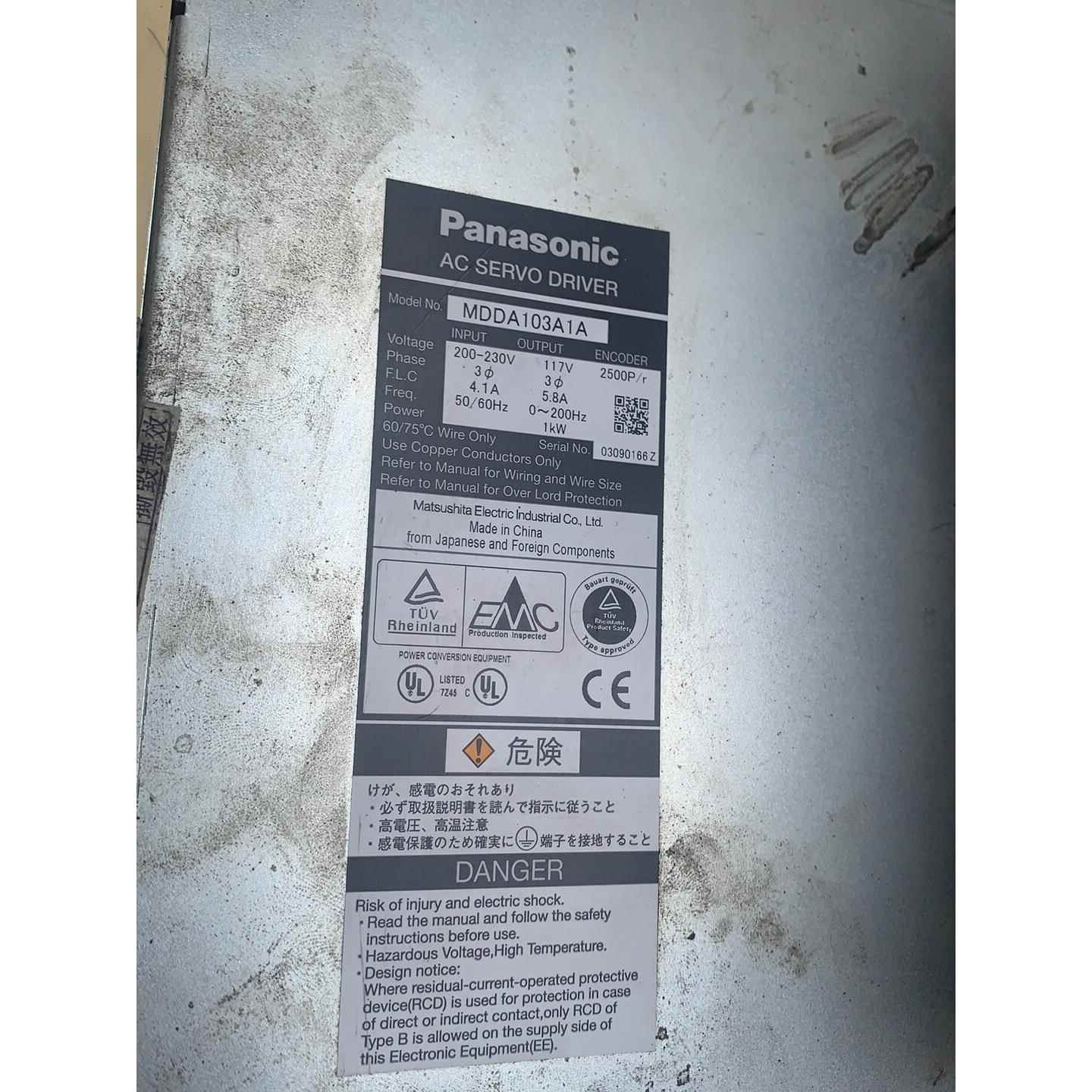 标价是空箱-驱动型号MDDA103A1A电机型号MDMA102P1G议价