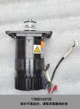 标价是空箱-拆机三洋伺服电机V720-039E84 DC32V 170W议价