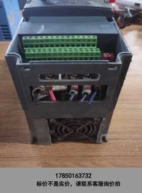 标价是空箱-拆机易控变频器，EC501D5G23B，功能正常，成色战损，