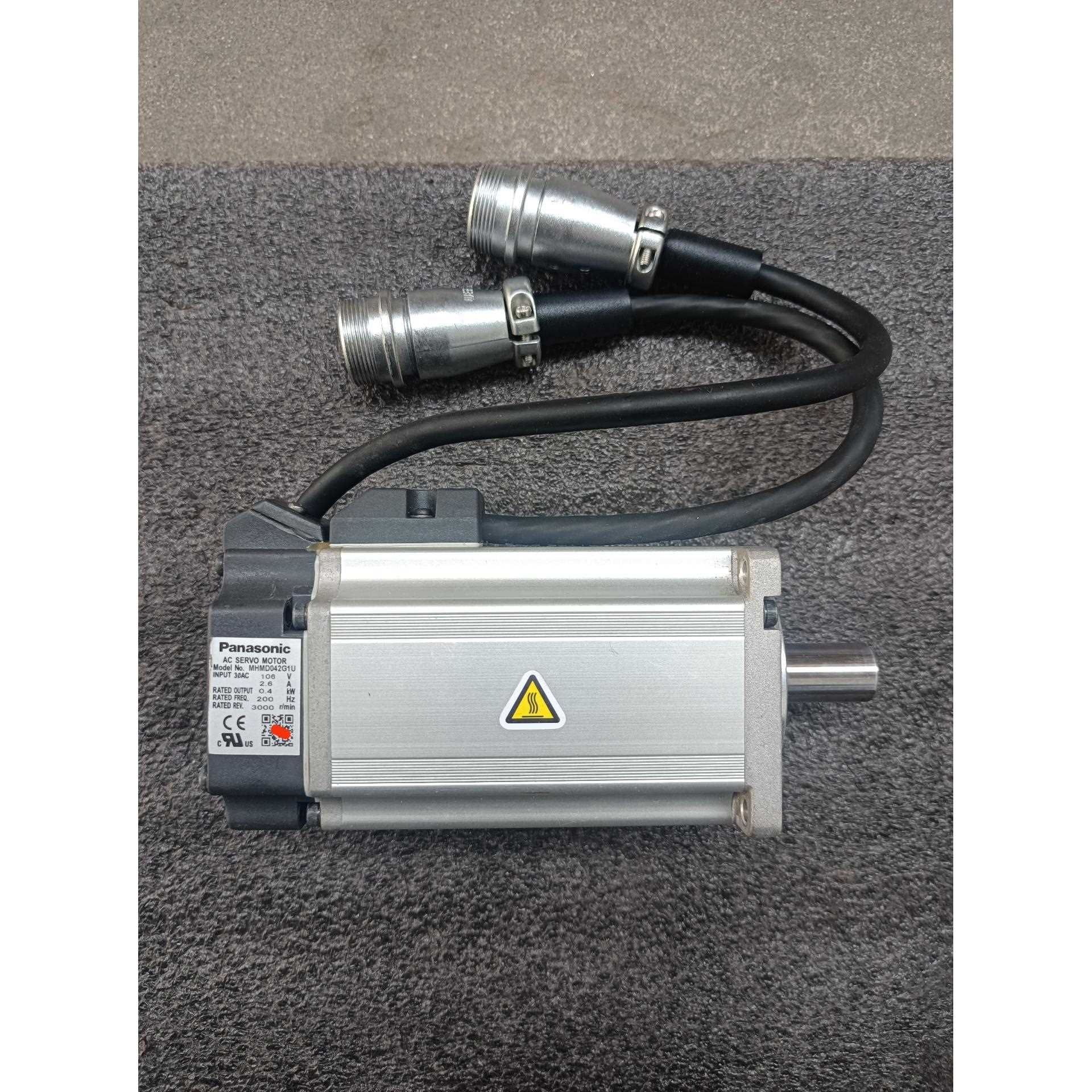 标价是空箱-A5伺服电机 MHMD042G1U 400瓦议价