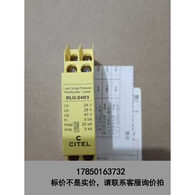 标价是空箱-CITEL岱尔防雷器 DLU－24D3 640503议价