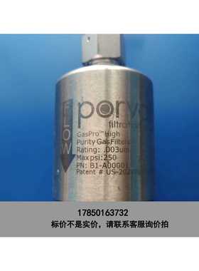 标价是空箱-PORVAIR/博伟尔 气体过滤器议价