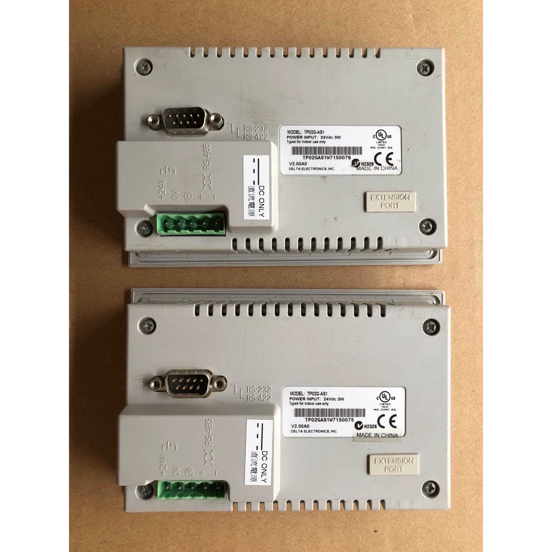 标价是空箱-台达文本显示器TP02G-AS1议价