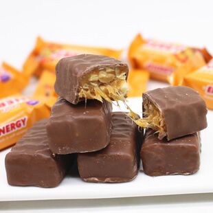 俄罗斯进口康吉巧克力花生焦糖夹心网红糖果小零食结婚喜糖500克