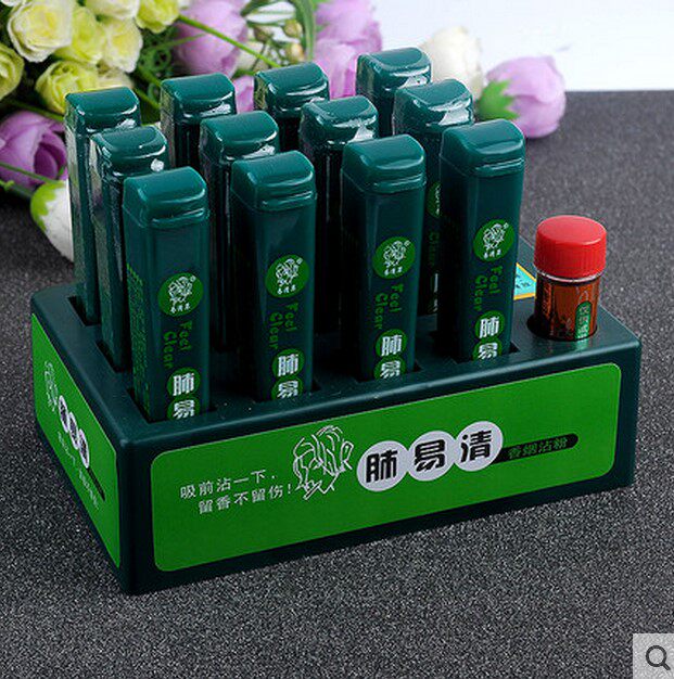 易清草 肺易清 烟沾粉12支包邮 正品烟有爽 薄荷味