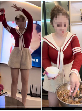学院风红色毛衣女秋冬新款设计感小众修身显瘦针织打底衫上衣