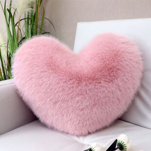 粉色少女心粉红色可爱桃心抱枕心形爱心情人节礼物心型创意午睡枕