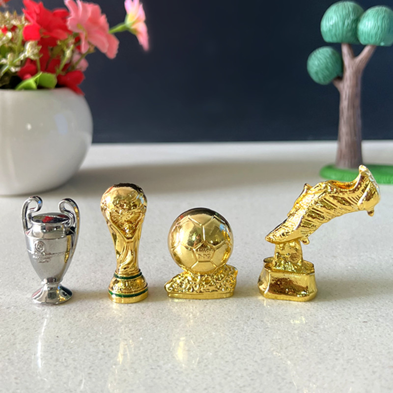 世界英超欧冠奖杯 NBA金属奖杯钥匙扣挂件足球迷纪念品摆件