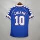 jersey shirt 1998 football retro French Zidane