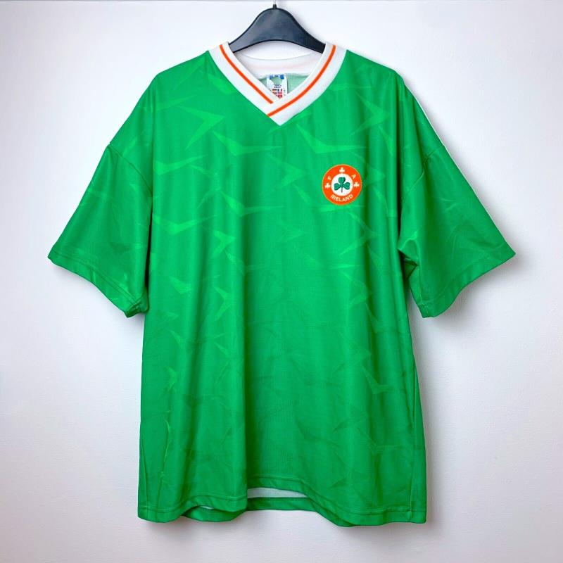 Ireland jersey retro 90-92 football shirt short sleeved