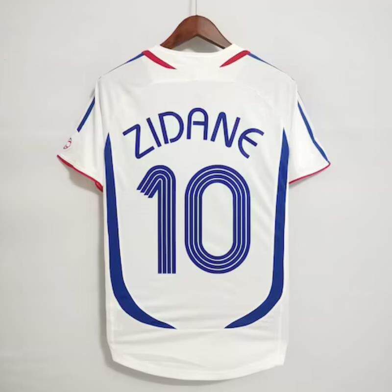 French retro jersey 2006 World Cup football shirt Zidane