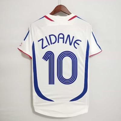 French retro jersey 2006 World Cup football shirt Zidane