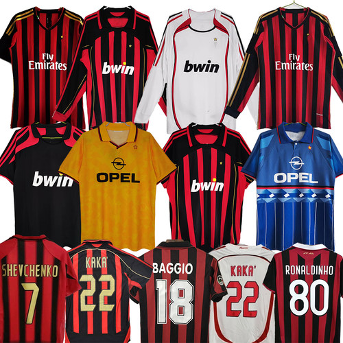 0607 ac milan jersey Kaka Maldini Classic shorts  Jerseys