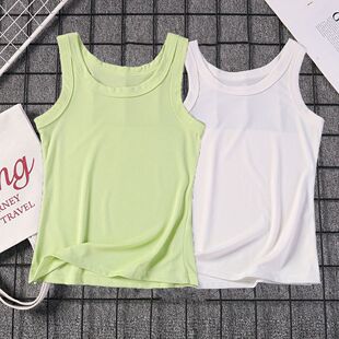 【品牌-筱麦奇】薄荷曼波背带女外搭遮肉紧身无袖背心简约爱上衣