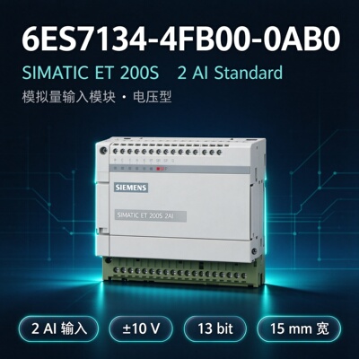 西门子ET200S2AI模拟量输入模块