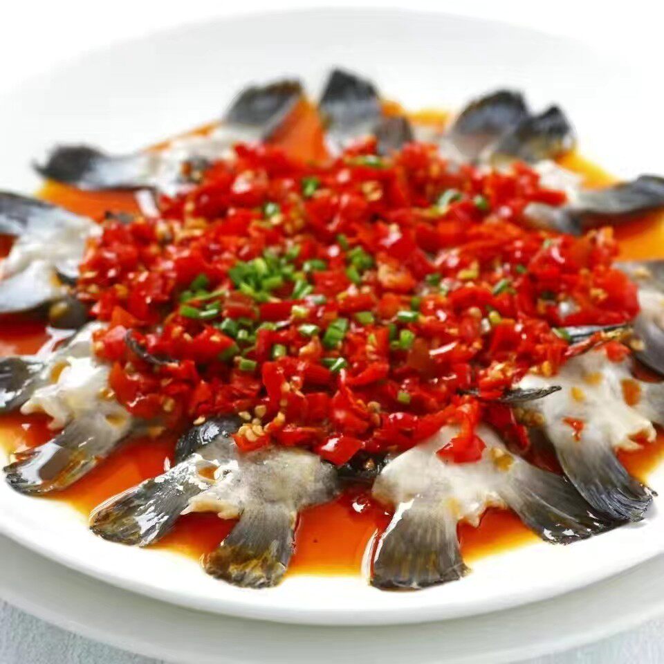 新鲜冷冻鮰鱼鳍鱼刺毛重14斤整箱鱼下巴生鲜水产鮰鱼翅非巴沙鱼翅