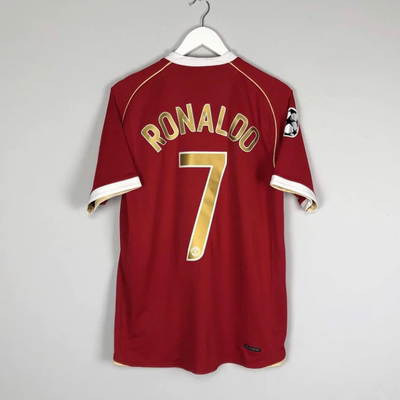06 07 Manchester Utd RONALDO ROONEY United Soccer Jerseys
