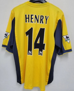 Retro 99 00 Arsenal Bergkamp Classic Vintage Soccer Jerseys