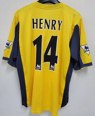 Retro 99 00 Arsenal Bergkamp Classic Vintage Soccer Jerseys