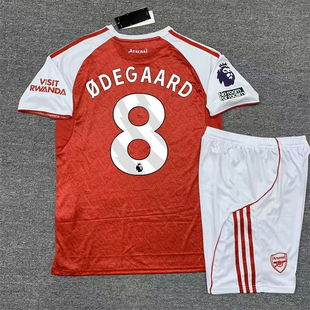 2025-26 Arsenal Home Jersey SAKA RICE Kids kit