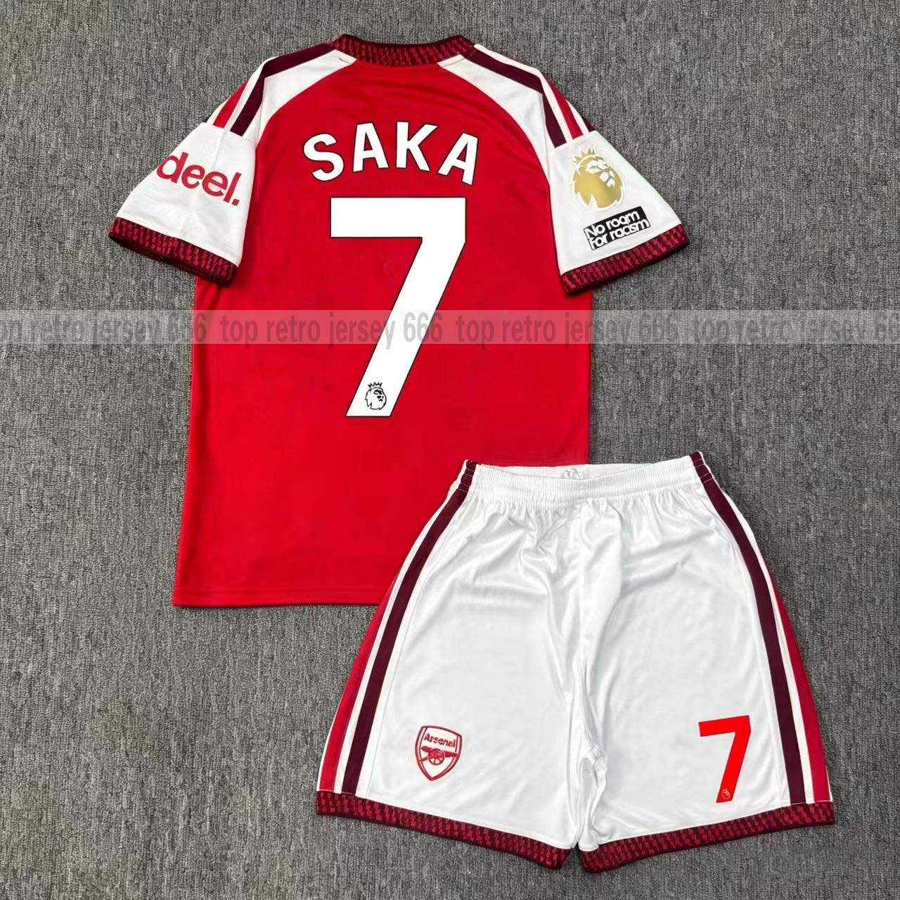 2026-27 Arsenal Home Jersey SAKA RICE Kids kit图片