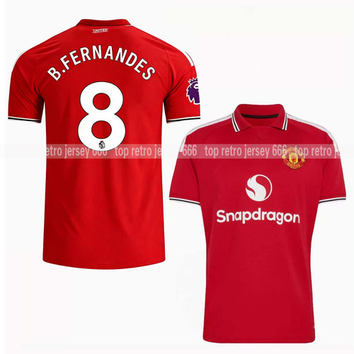 26-27 Manchester UTD home and away B.Fernandes Jersey