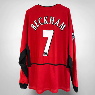 Retro 02 04 Manchester UTD RONALDO United long Soccer Jersey