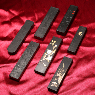 微瑕处理胡开文法油烟墨条墨块书法绘画用手工文房胡开文徽墨