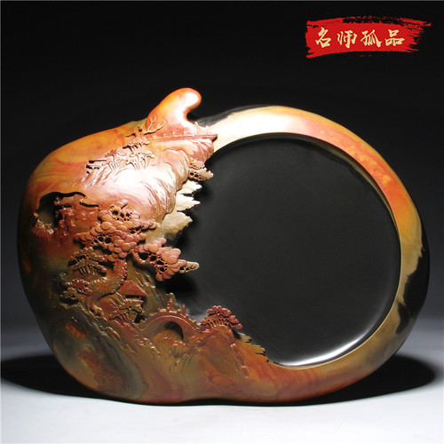 国砚国家非遗老坑名师精品文房