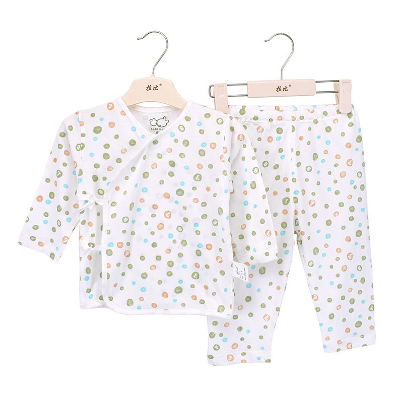 RABBI NEWBORN OPEN CROTCH SLASH SUIT COTTON SINGLE-SIDED CLOTH SPRING AND SUMMER ULTRA-THIN NEWBORN BABY LEGGINGS