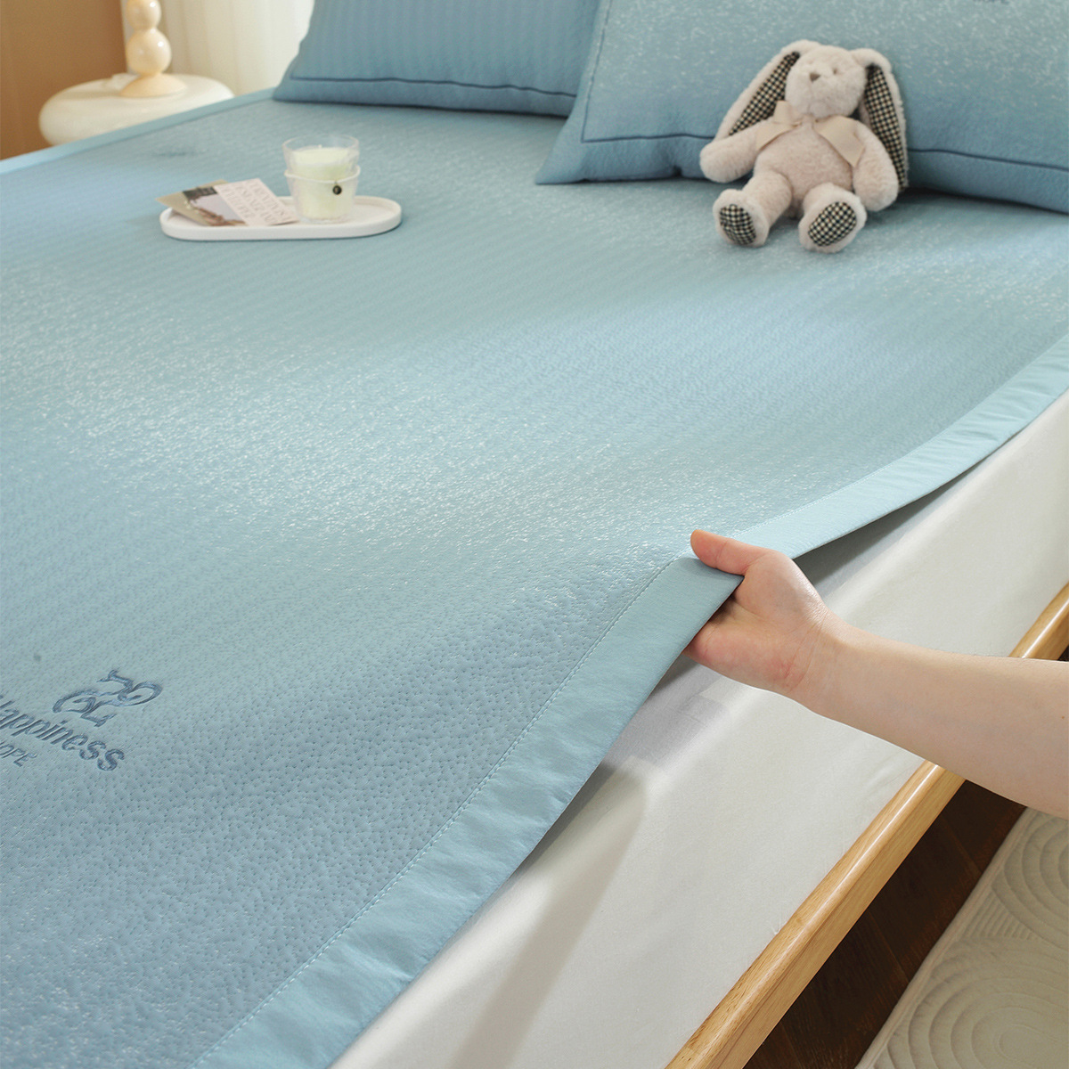 冰丝凉席三件套A类水洗