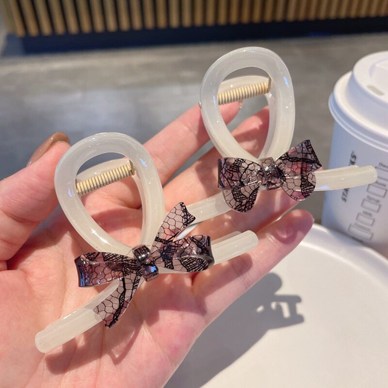 浪漫优雅后脑勺百搭高级感蝴蝶结