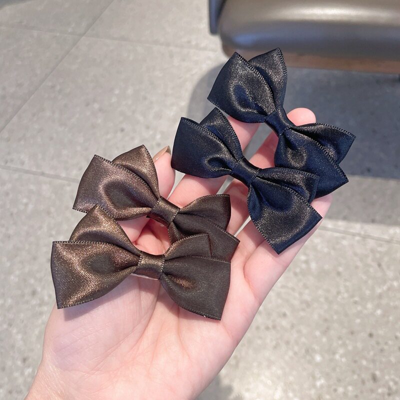 甜美少女心蝴蝶结鸭嘴夹对夹