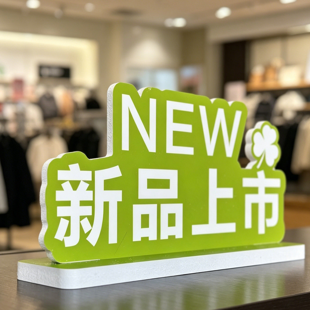 网红异形PVC立牌超市店铺新品特价热卖爆款陈列促销展示