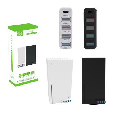 XboxSeriesX主机HUB扩展器XboxSeriesS主机通用USB 2.0传输扩展器