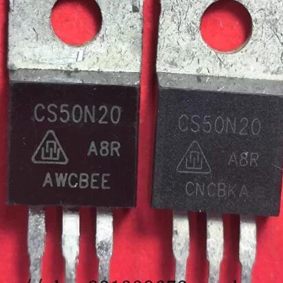 原装拆机 CS50N20 50N20 FTP50N20 TO220 电源MOS场效应管50A200V