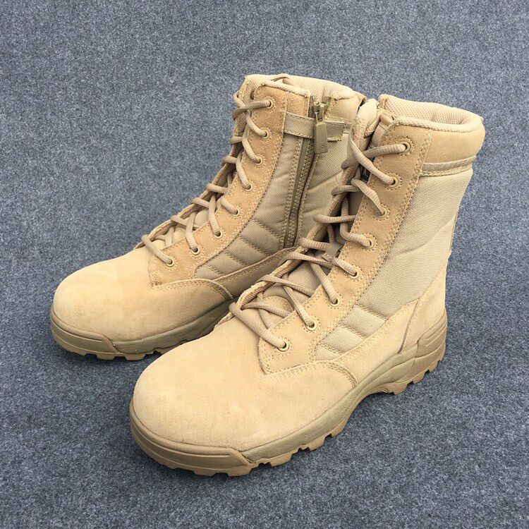 Bottes militaires pour homme en Anti-fourrure - Ref 1400350 Image 1