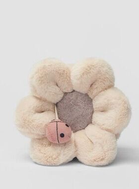 Z家儿童毛绒花朵可爱单肩斜挎包女生玩偶零食包少女萌2023秋冬包