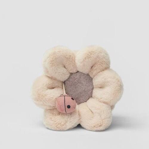 毛绒花朵包包可爱女包