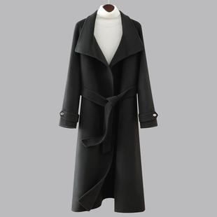 尼万大长款驼绒8810设计师款驼绒大衣