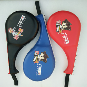 跆拳道脚靶踢靶成人儿童鸡腿靶手靶双叶靶散打脚靶拳靶子