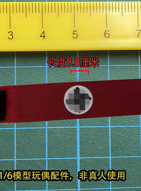 1/6兵人模型可动人偶WWII 德系各种袖标