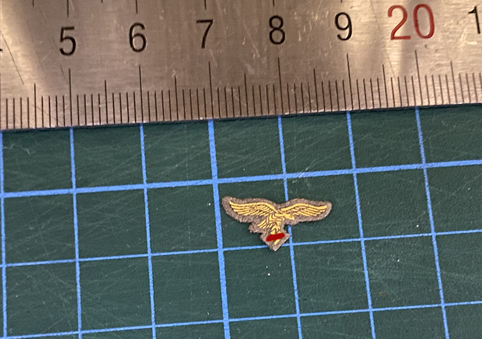 1/6兵人模型可动人偶配件DIY德空系胸鹰标