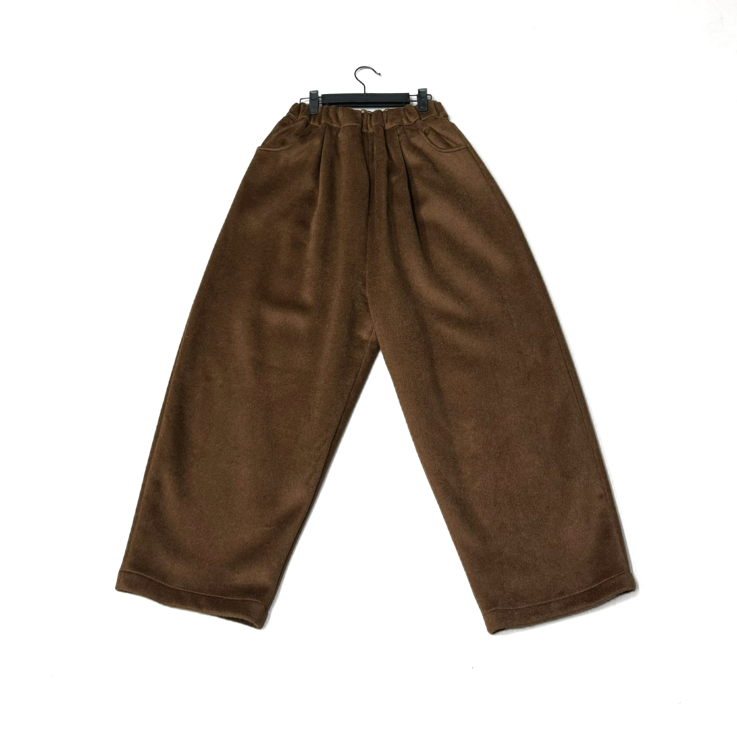 the sdudio s 秋冬宽松休闲九分裤女双面羊毛加厚长裤