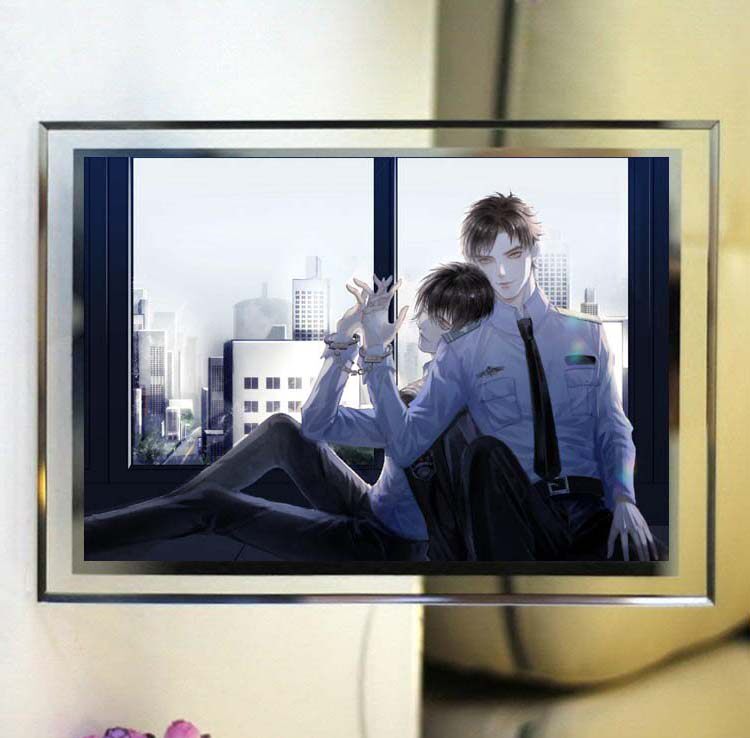 破云/江停/严峫/秦川水晶相框玻璃摆台照片定制动漫周边来图定做