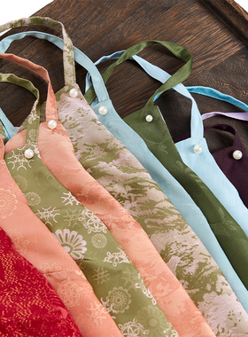 惜物国风 宋女式改良汉服汉元素钉仿珍珠花瓣宋抹胸吊带背心内搭