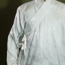 惜物国风 内搭里衣可搭配道袍圆领袍男女暗纹白色 汉服中衣中裤