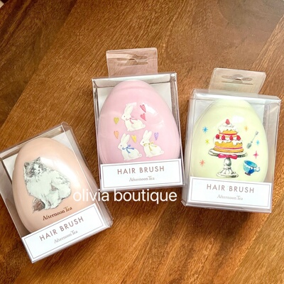 日本限定下午茶猫咪图案梳子发梳